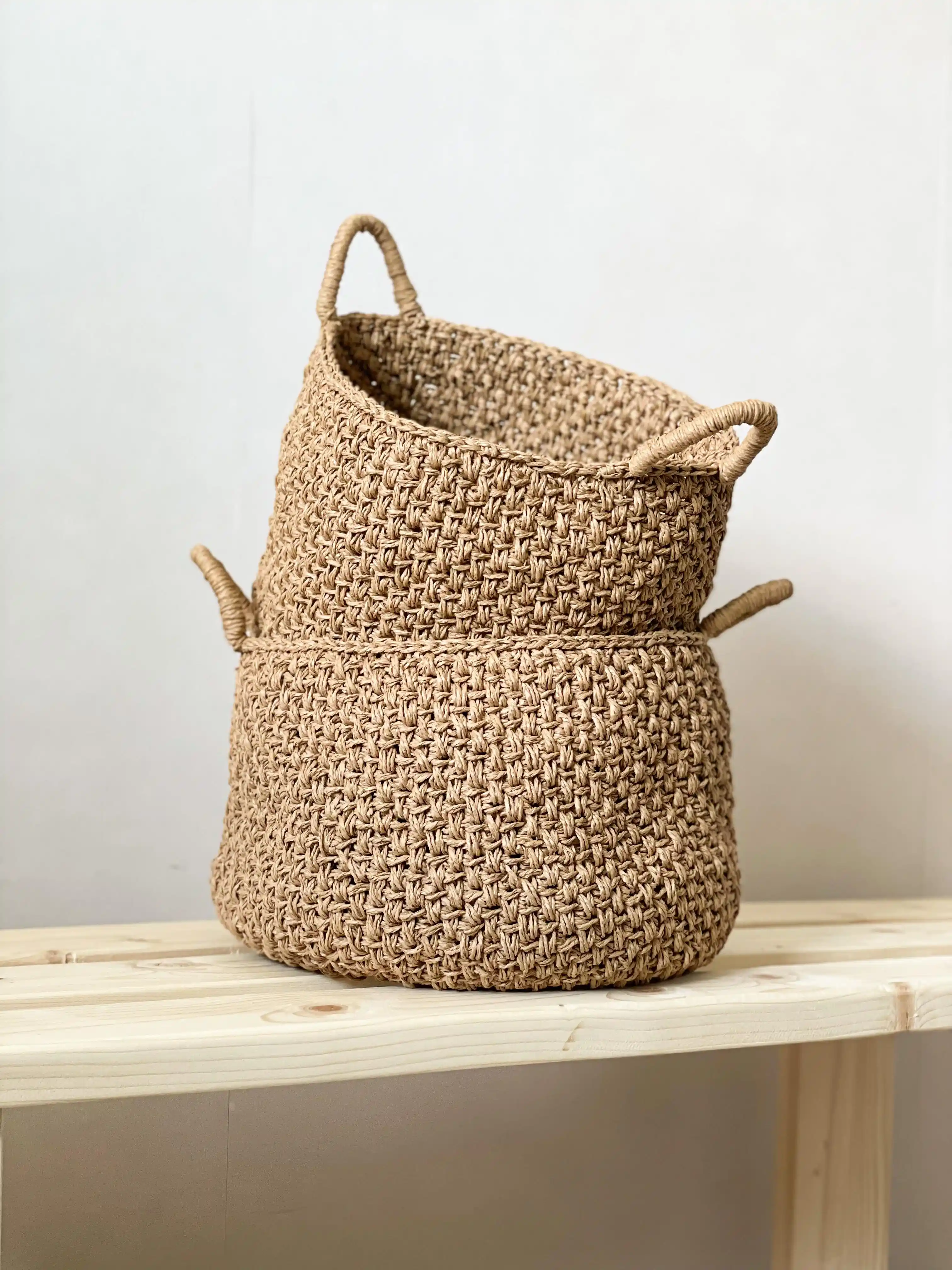 Hasır Sepet Örgüsü Dekorasyonda Doğallık ve El İşçiliğinin Buluşması