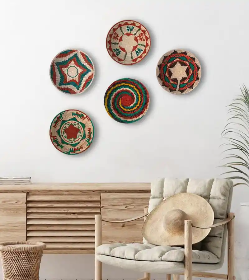 Hasır ve Duvar Tabaklarıyla Doğal ve Şık İç Mekan Dekorasyonu Rehberi