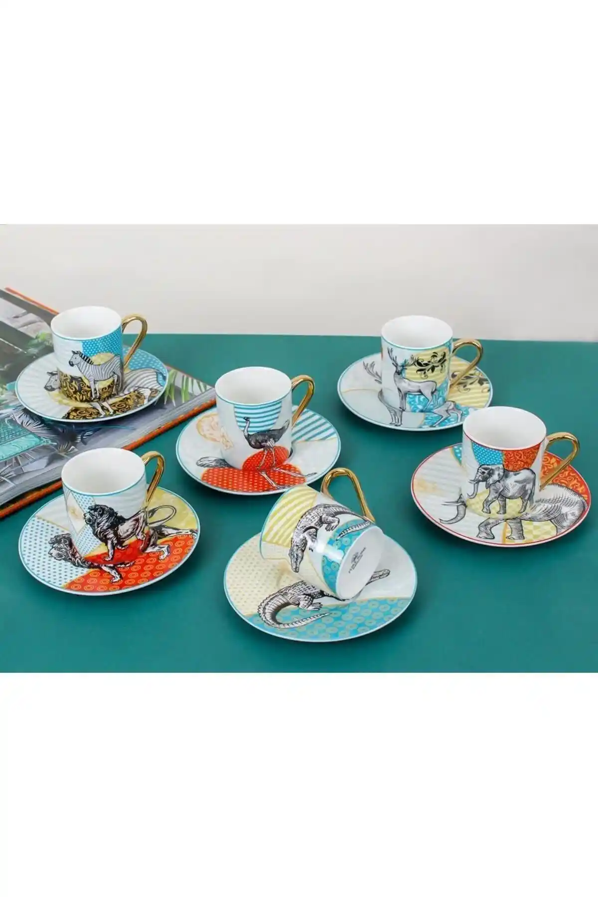 Hayvan Figürlü Fincan Takımlarıyla Dekorasyonda Sıra Dışı ve Samimi Bir Atmosfer Yaratın