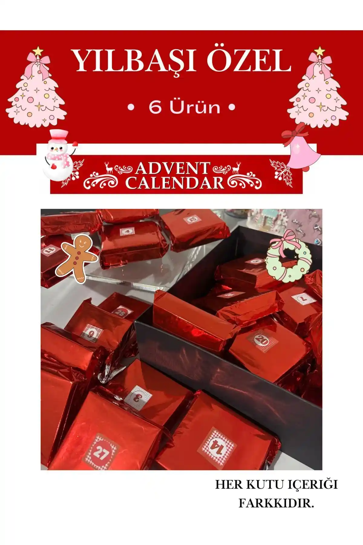 Hediye Takvimi ile Dekorasyonunuzu Yenileyin İşlevsel ve Estetik Seçeneklerle