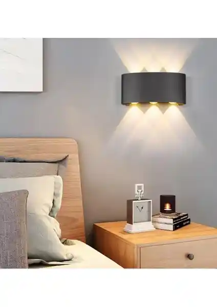 Hero LED 9W Çift Yönlü Duvar Aplik: Modern ve Enerji Verimli Dış Mekan Aydınlatma Çözümü