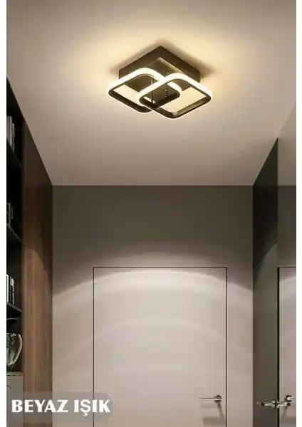 Home Kare Hol LED Avize ile Modern ve Şık İç Mekan Aydınlatma Çözümü