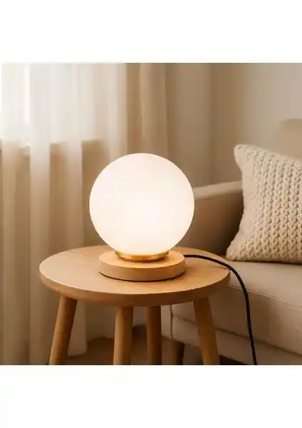 Homing Nuuq Camlı Abajur 241935: Modern ve Şık İç Mekan Dekorasyonu İçin Ideal