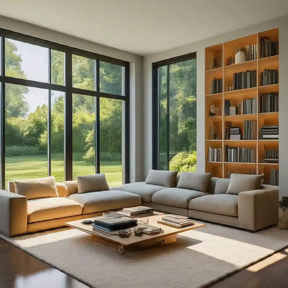 İki Camlı Salon Dekorasyonu: Modern ve Şeffaf Mekanlar Yaratmanın İpuçları ve Tasarım Yaklaşımları