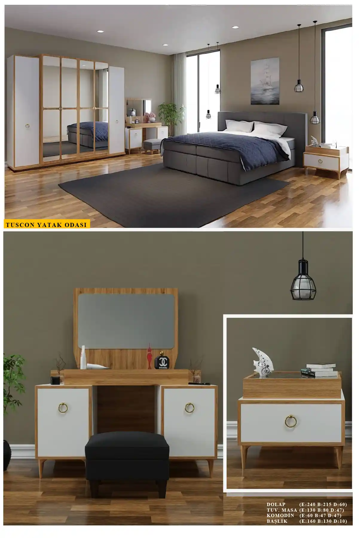 İki Kişilik Yatak Odası Takımları: Fonksiyonellik ve Şıklık İçin En İyi Seçenekler