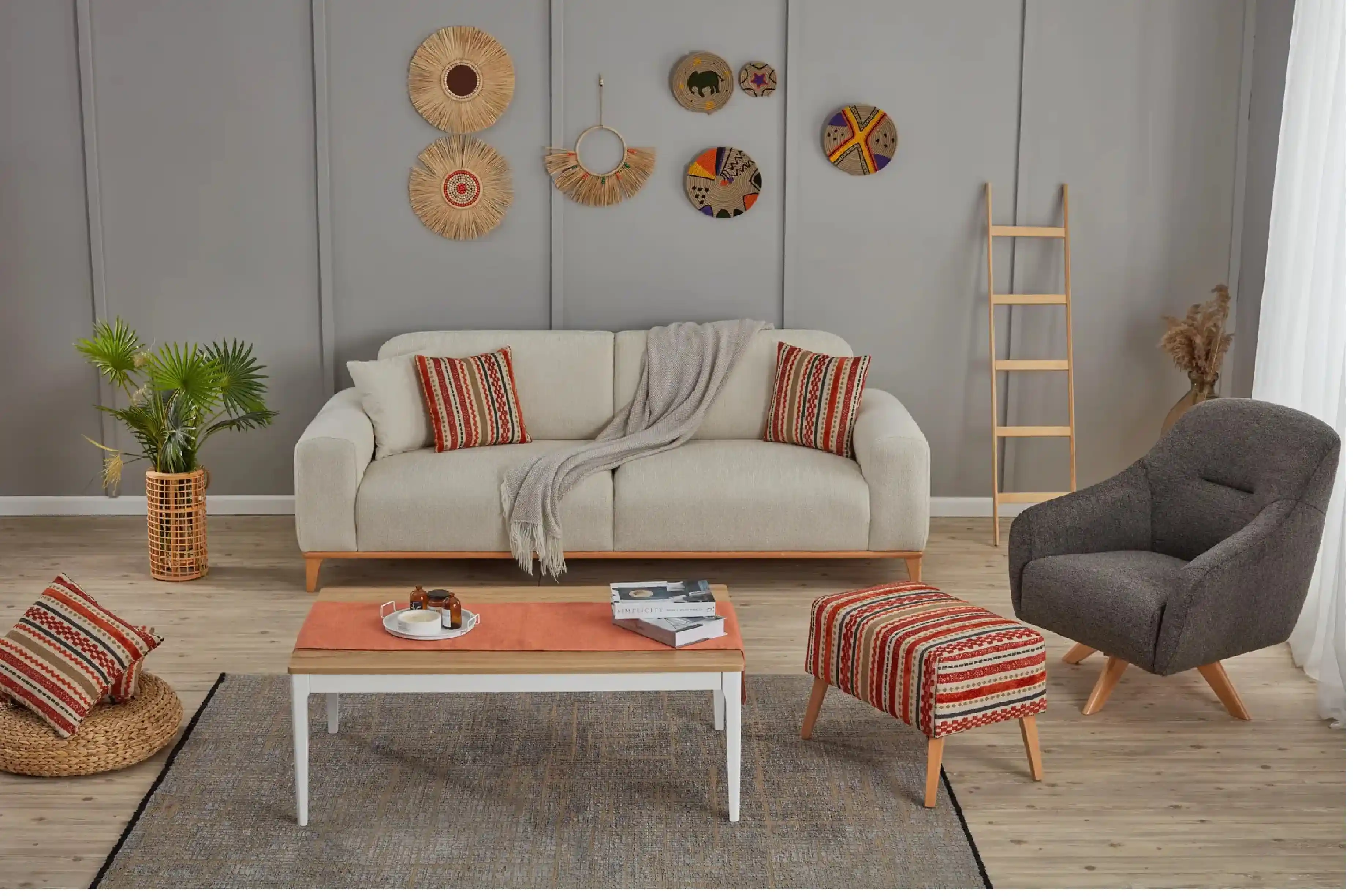 İkili Sallanan Koltuklar ile Dekorasyonunuza Şıklık ve Konfor Katın