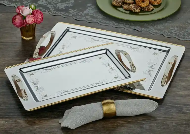 İkili Tepsi Kullanımı ve Dekorasyonda Şıklık Sağlayan Farklı Tasarımlar