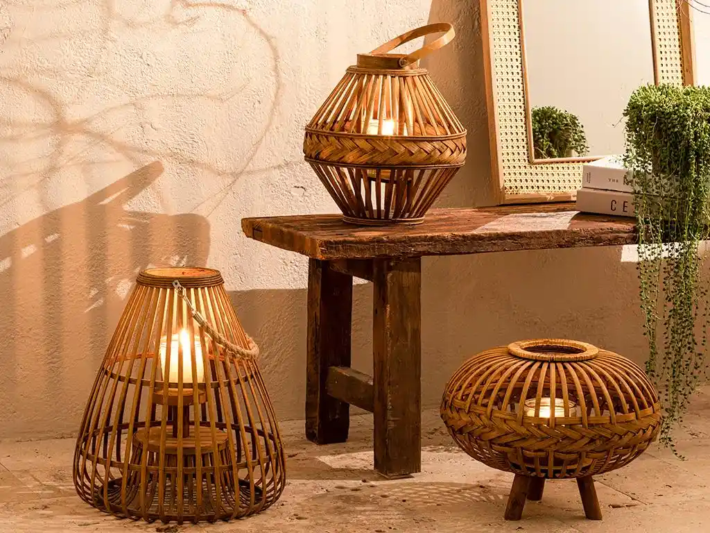 İngiliz Tarzı Bambu Fenerler ile Dekorasyonunuzu Zenginleştirin ve Şıklık Katın