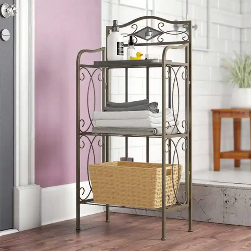 İngiliz Tarzı Ferforje Banyo Rafları: Şıklık ve Dayanıklılık İçin Uygun Seçenekler