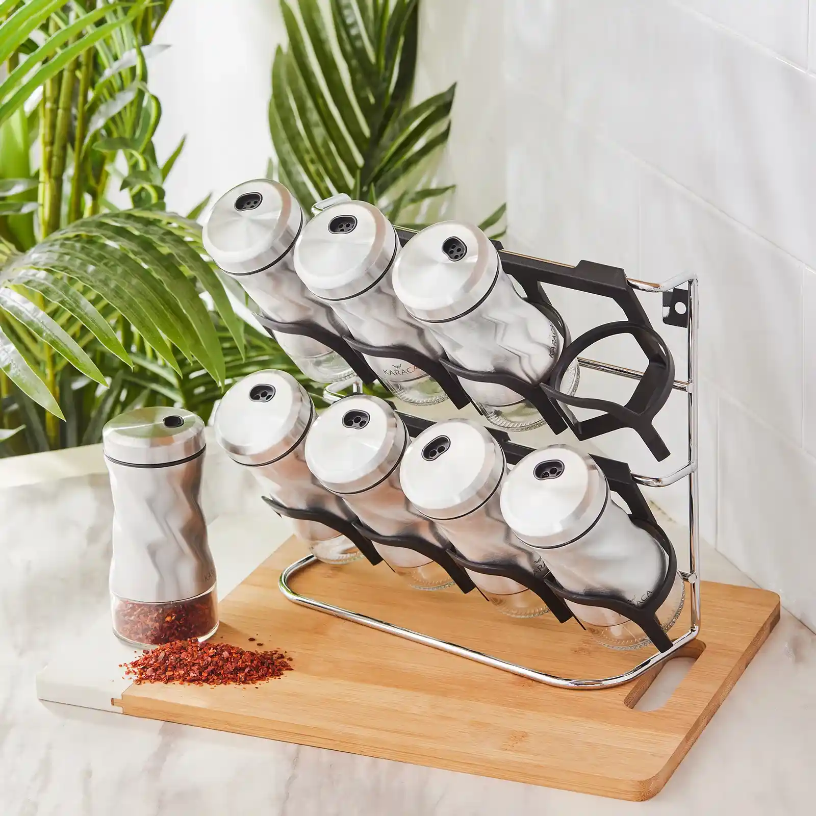 İnox Baharat Takımı ile Modern ve Dayanıklı Mutfak Dekorasyonu Çözümleri