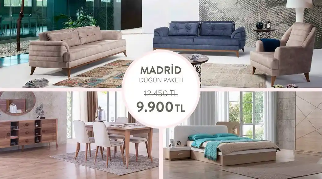 İpek Mobilya Düğün Paketi: Şık ve Fonksiyonel Dekorasyon Çözümleri