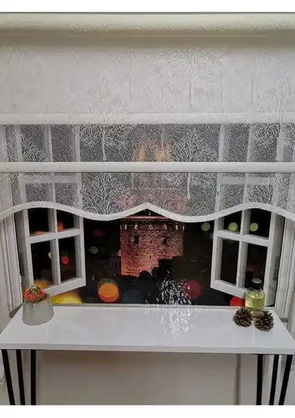 İREMKARAHOME Çift Mekanizmalı Tül ve Stor Perde Model 3 Modern ve Şık Tasarım