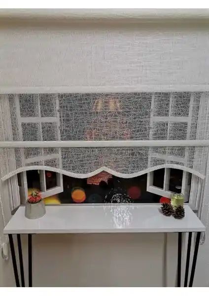 İREMKARAHOME Çift Mekanizmalı Tül ve Stor Perde Model 7 - Modern ve Dayanıklı Tasarım