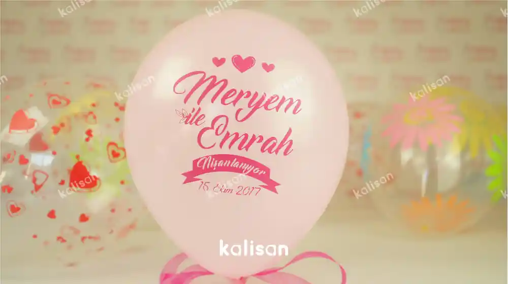 İsim Yazılı Balon Dekorasyonu ile Özel Günleri Unutulmaz Kılın