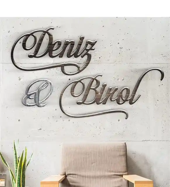 İsimli Duvar Yazıları ile Mekânınıza Kişisel Dokunuşlar Katmanın Yolları ve Dekorasyon İpuçları