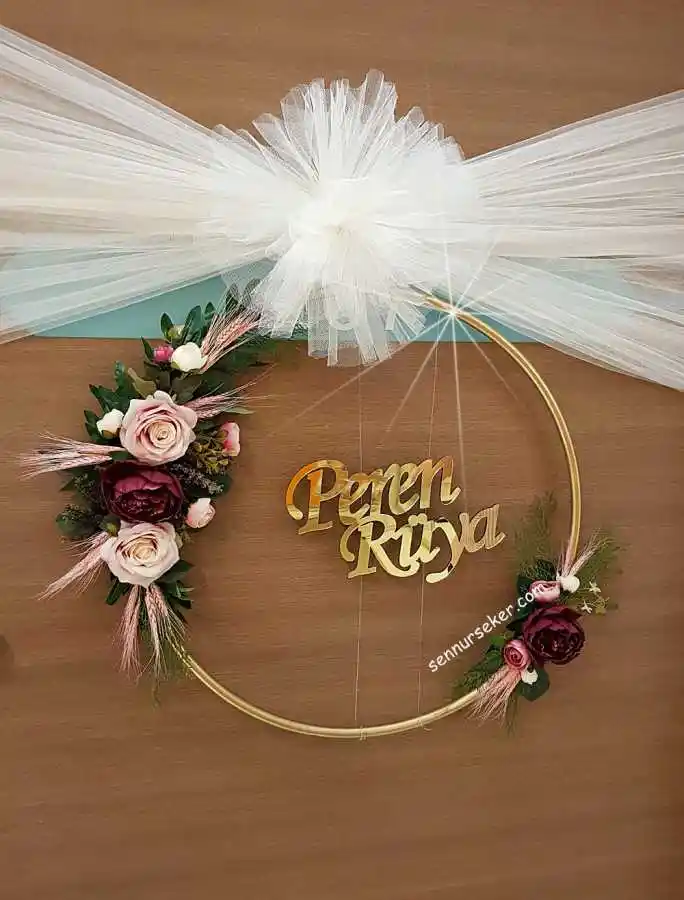 İsimli Kapı Süsleri ile Ev Dekorasyonunda Kişisel ve Şık Dokunuşlar