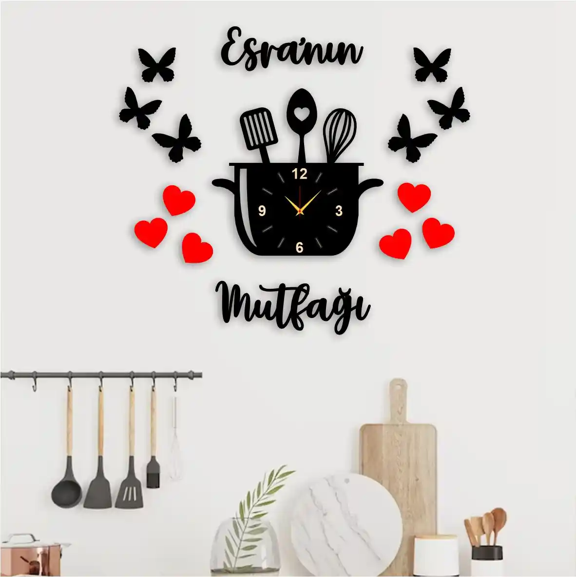 İsimli Mutfak Saatleri ile Dekorasyonda Şıklık ve İşlevsellik Yakalamanın Yolları