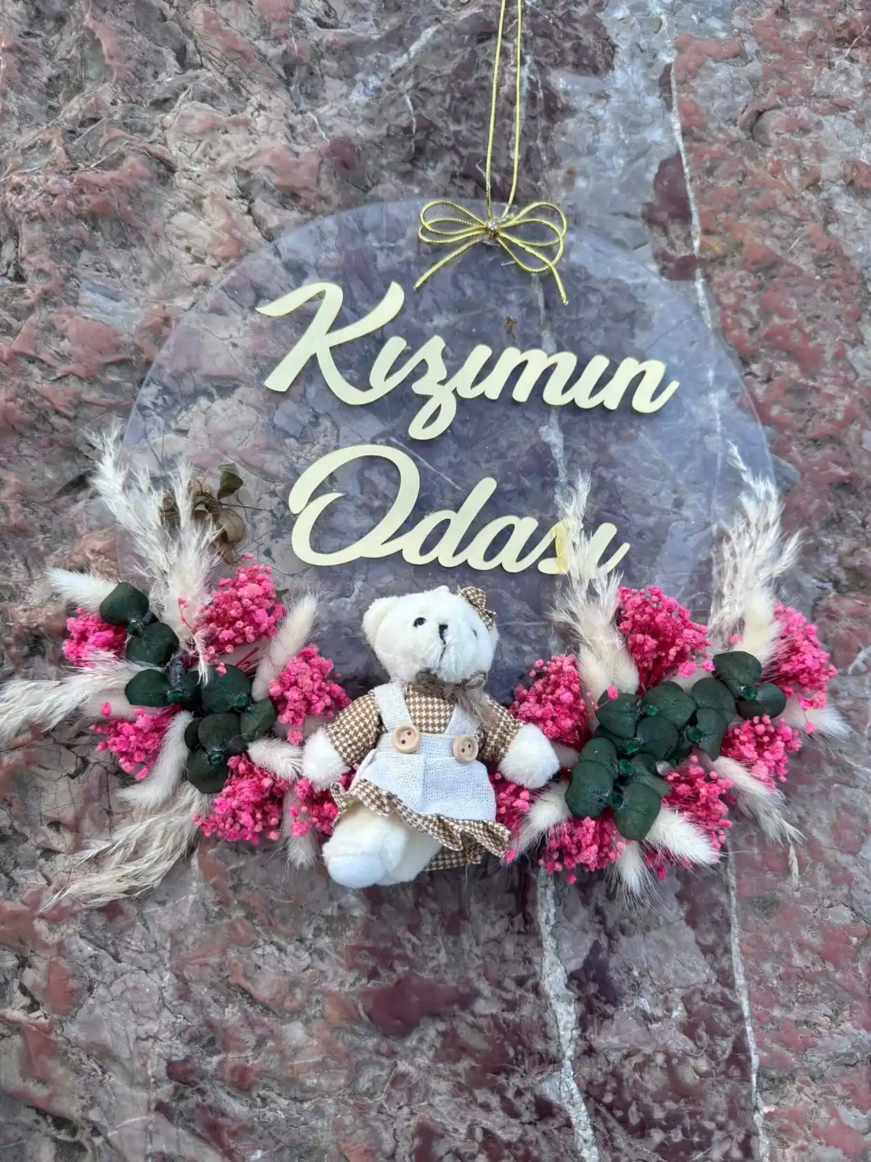 İsme Özel Bebek Kapı Süsü Dekorasyonun En Tatlı ve Kişiselleştirilmiş Detayı