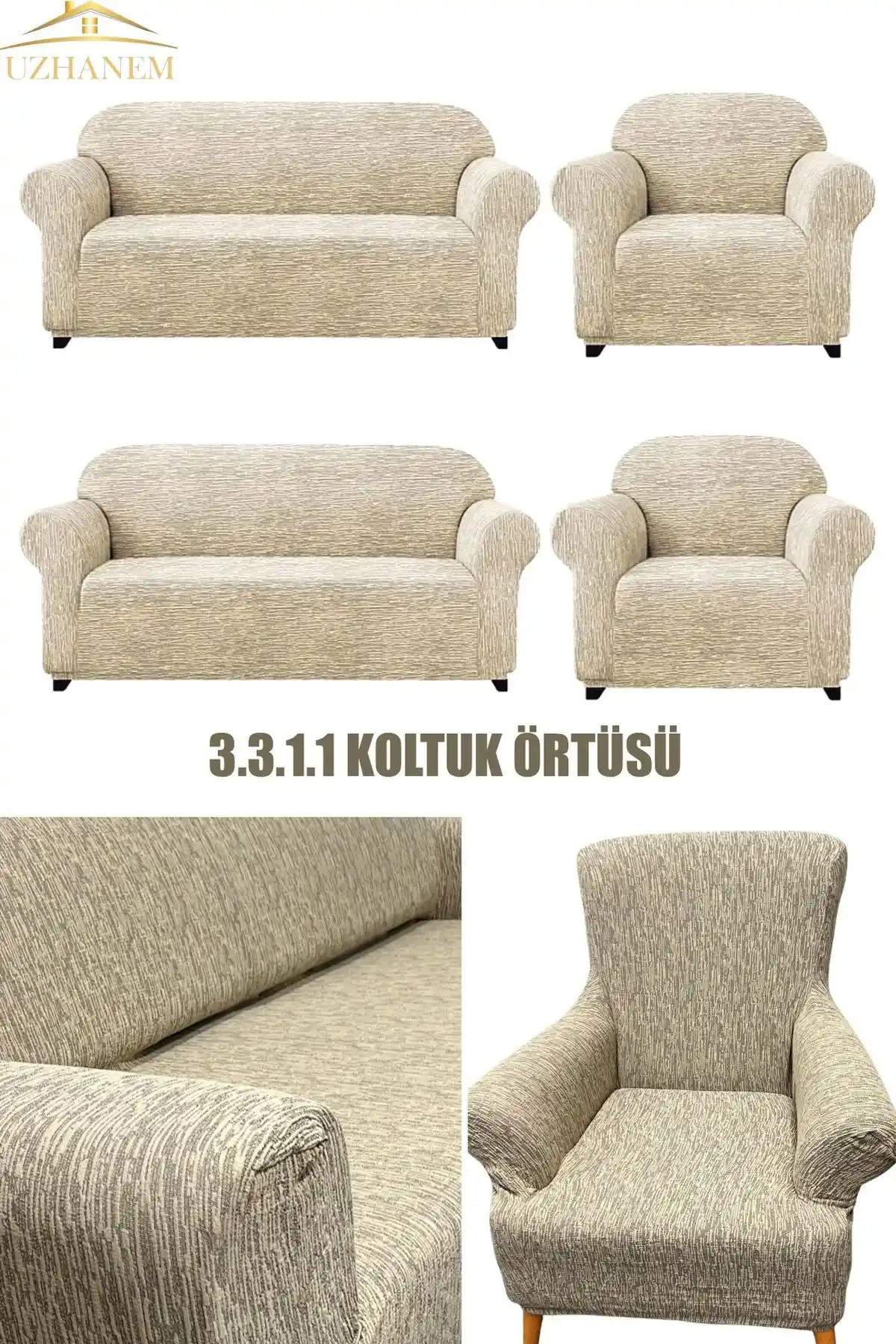 Jakarlı Koltuk Örtüleri ile Dekorasyonda Şıklık ve Fonksiyonellik Sağlama Rehberi