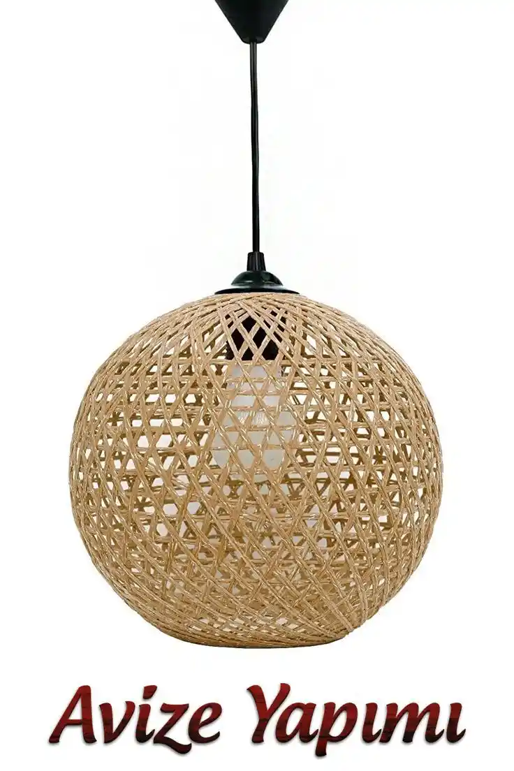 Jüt Avize ile Doğal ve Şık Dekorasyon Trendleri ve Fikirleri