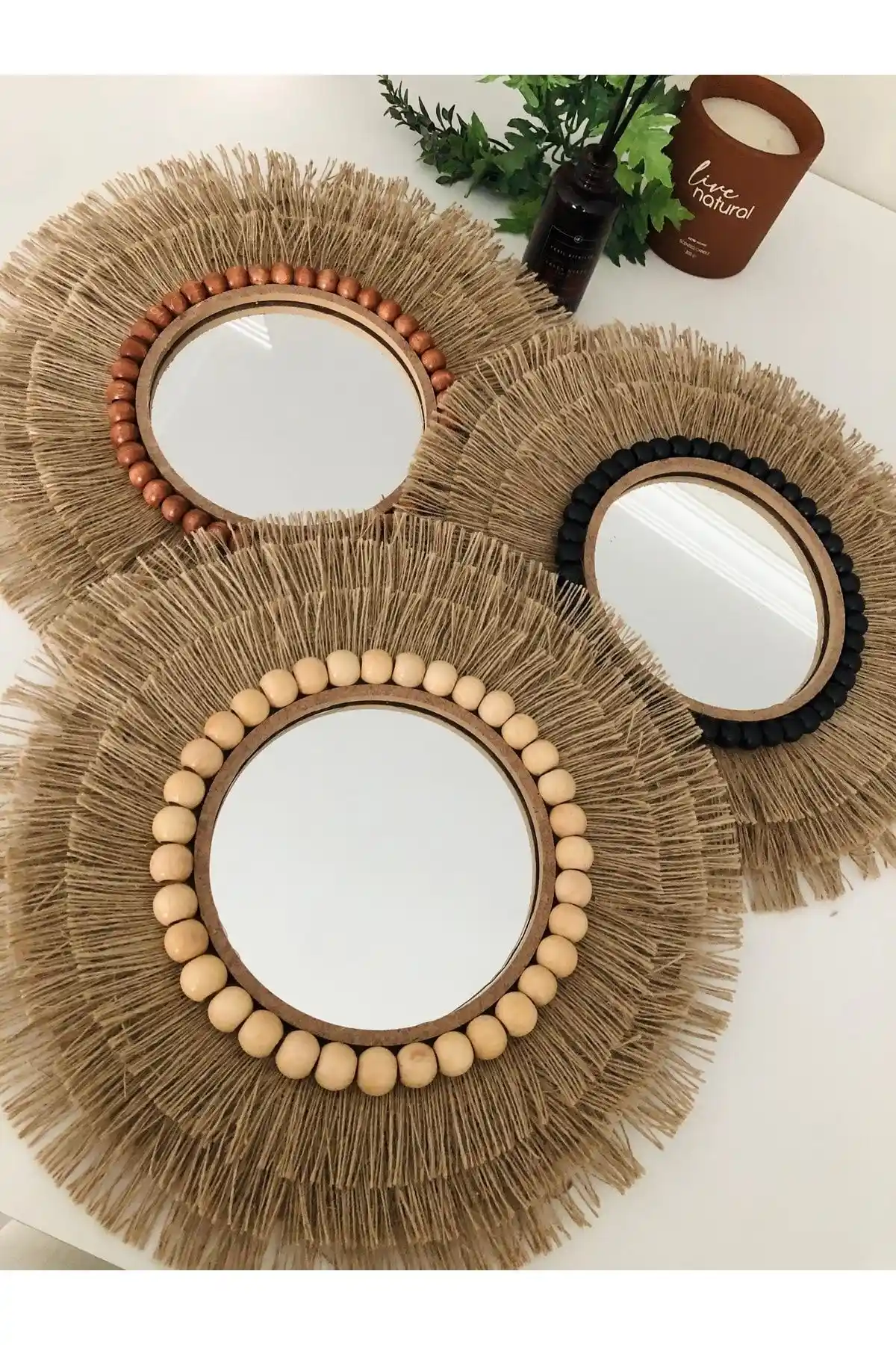 Jüt Aynalar ile Doğal ve Şık Ev Dekorasyonu İçin Sürdürülebilir Çözümler