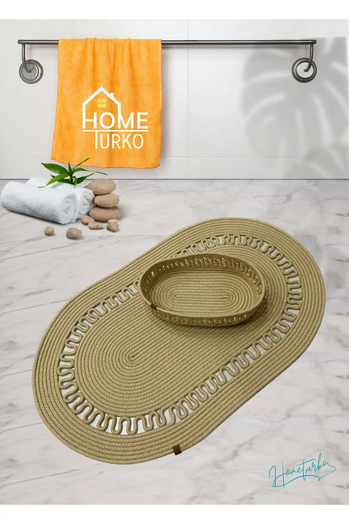 Jüt Banyo Paspası ile Doğal ve Şık Dekorasyon Çözümleri