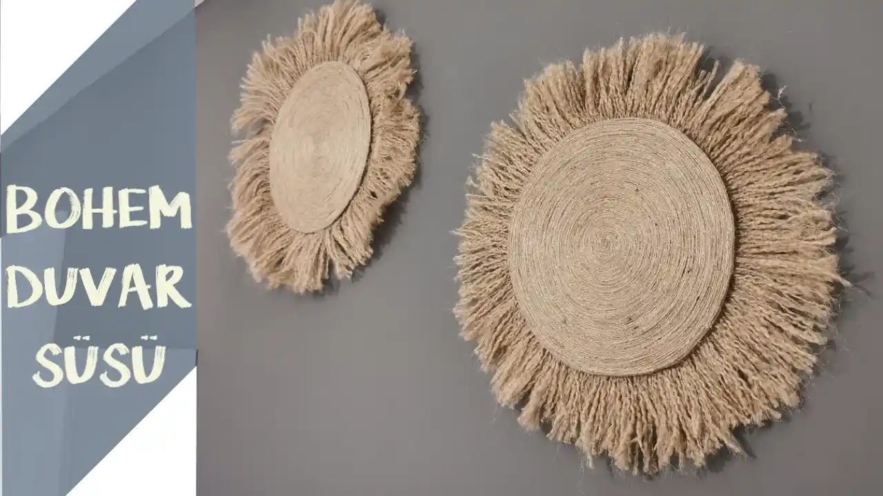 Jüt Duvar Süsleri ile Evinize Doğal ve Sıcak Bir Atmosfer Yaratın