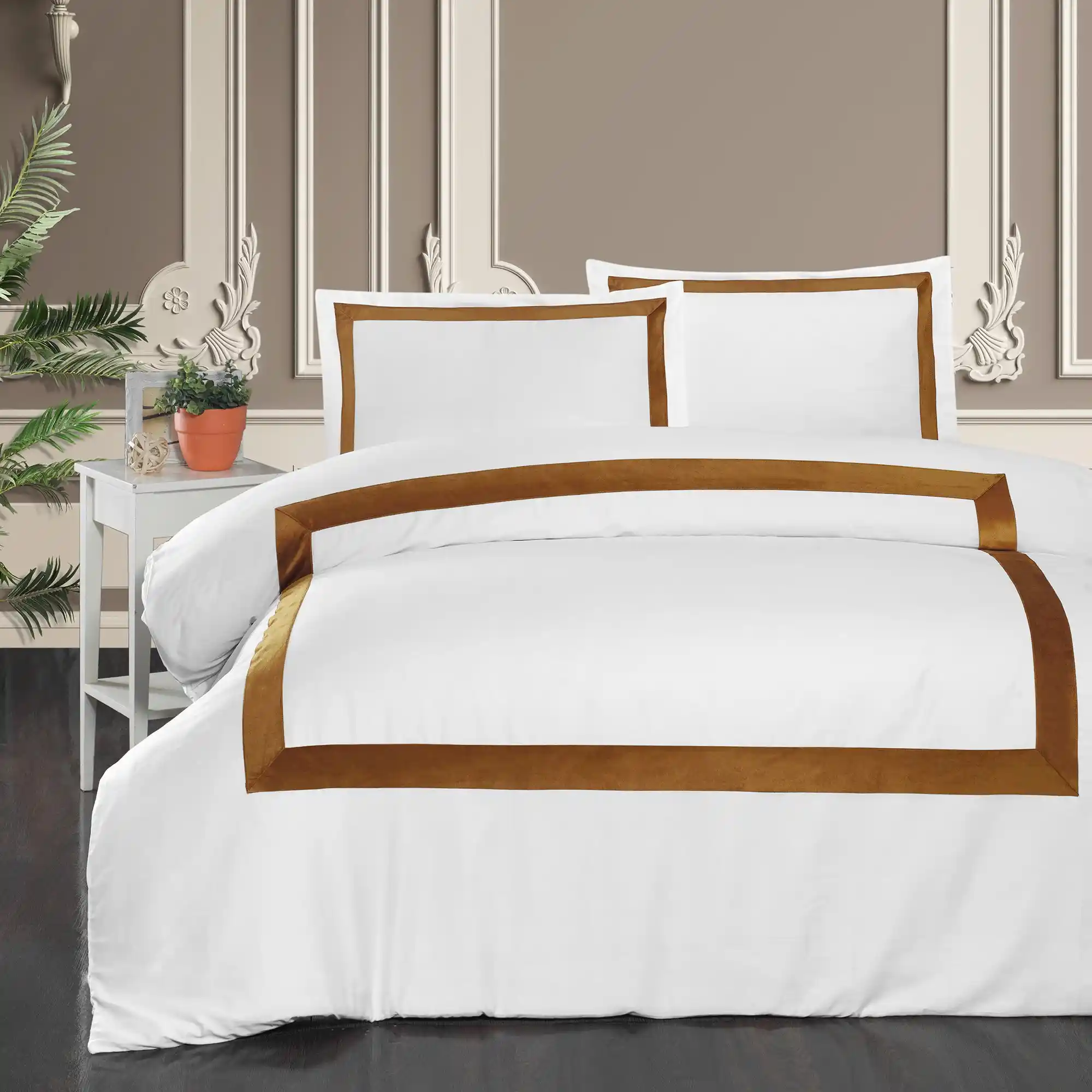 Kadife Nevresim Takımıyla Yatak Odasında Şıklık ve Konforu Yakalayın