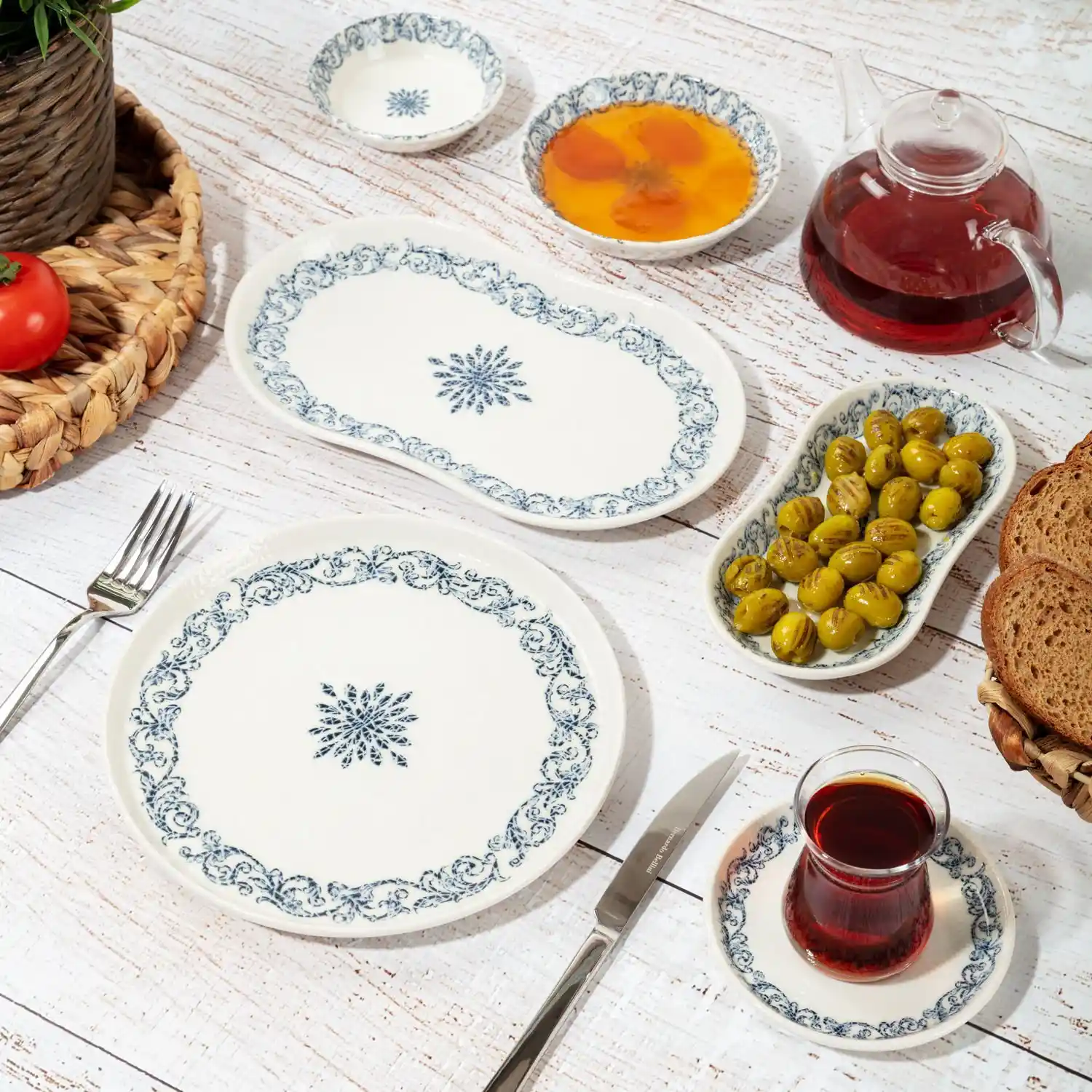 Kahvaltı Keyfini Artıran 26 Parça Kahvaltı Takımı ve Dekorasyon İpuçları