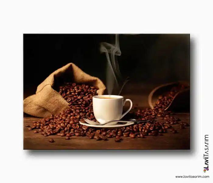 Kahve Temalı Tablolar ile Ev Dekorasyonuna Zarafet Katmanın Yolları