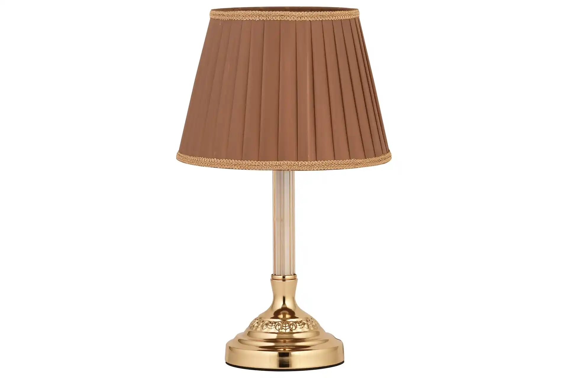 Kahverengi Abajur ile Dekorasyonda Sıcaklık ve Zarafeti Yakalayın