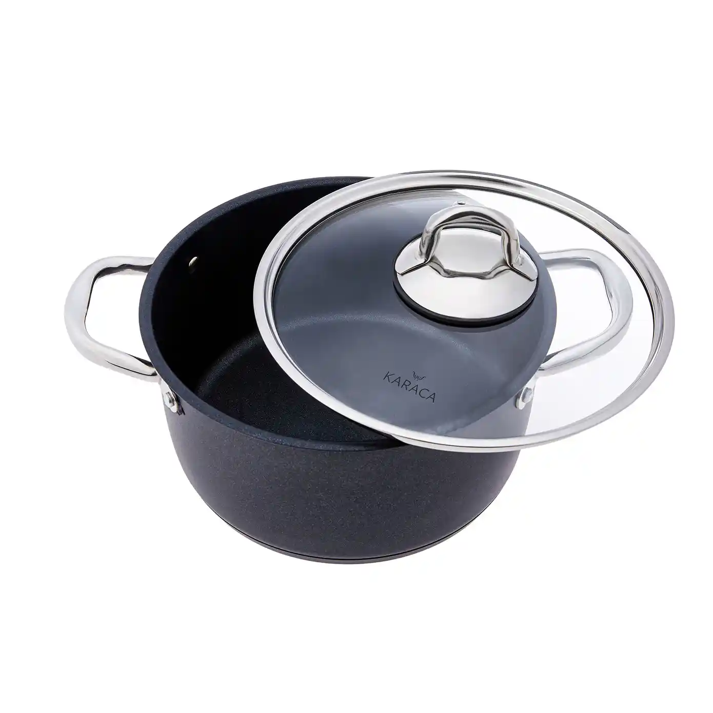 Karaca Diamond Steel Plus 7 Parça Tencere Seti ile Modern ve Şık Mutfak Dekorasyonu