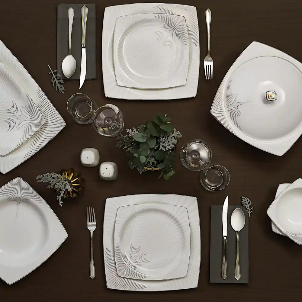 Karaca Fine Bone Yemek Takımı ile Sofralarınıza Şıklık ve Dayanıklılık Katın