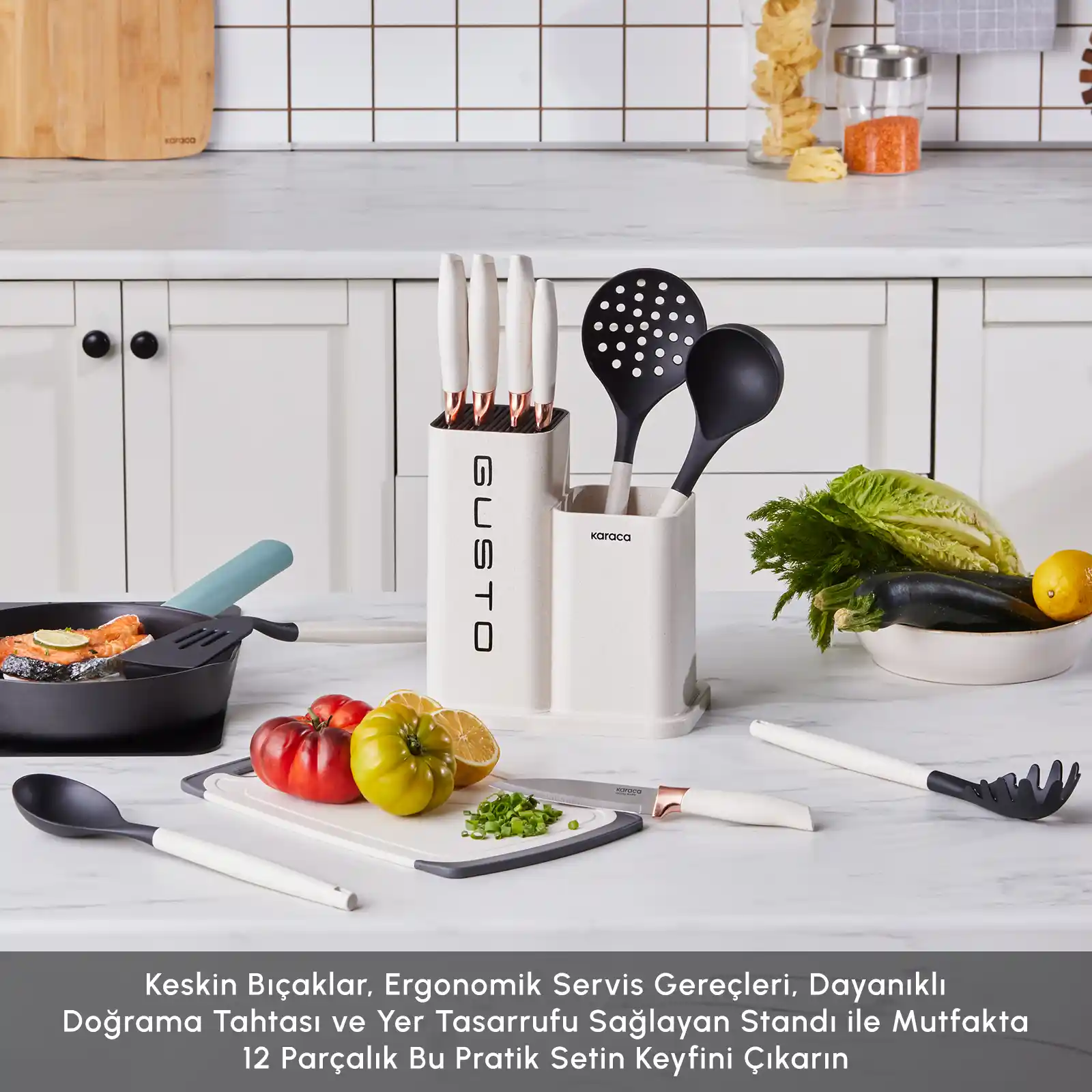 Karaca Gusto Dekorasyon ve Mutfak Gereçleri Koleksiyonu Modern ve Şık Tasarımlar