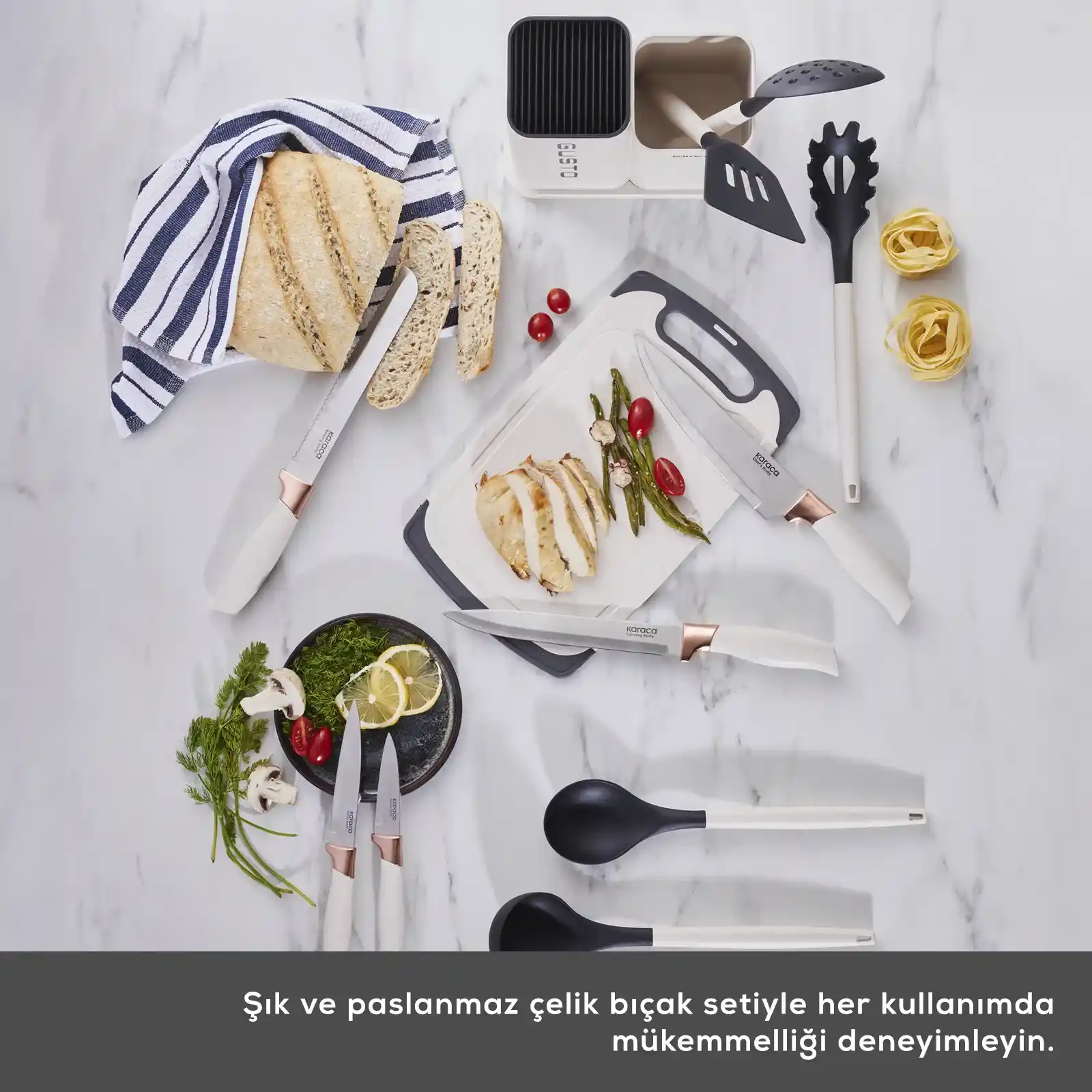 Karaca Gusto Krem ile Dekorasyonunuzu Şık ve Fonksiyonel Hale Getirin