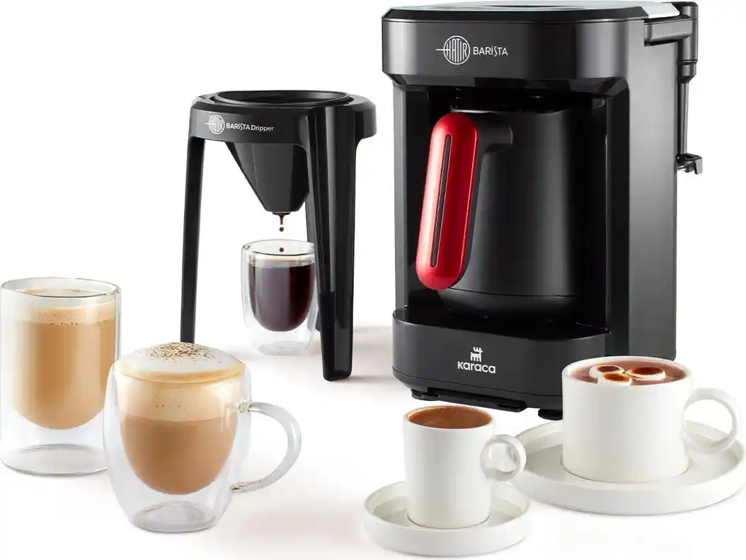 Karaca Hatır Barista Türk Kahve Makinesi Antrasit: Modern ve Şık Dekorasyon Unsuru