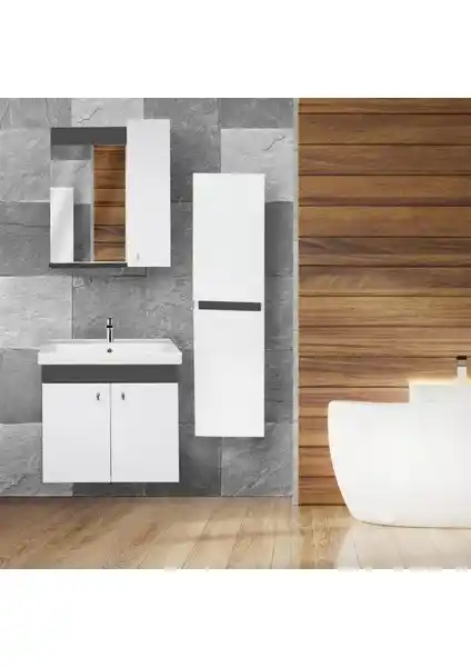 Karen Banyo New Bahar 60 cm Modern ve Fonksiyonel Banyo Dolabı Ürün Tanıtımı