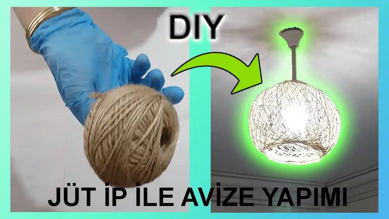 Kendi Avizenizi Yapın: Dekorasyonunuza Özgün ve Şık Bir Dokunuş Katın