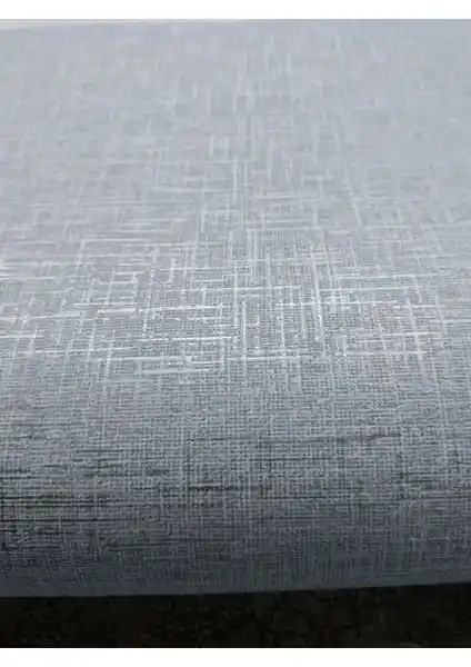 Kms Home Sade Desenli Gümüş Detaylı Hava Alabilen Duvar Kağıdı Modern ve Sağlıklı Tasarım