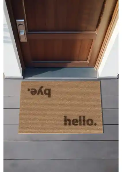 Koza Home Coco Hello Bye Koko Paspas: Şık ve Dayanıklı Giriş Paspası Çözümü