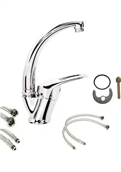 Kuzey Yağmur Mix Kuğu Lavabo Bataryası: Estetik ve Fonksiyonellik Bir Arada