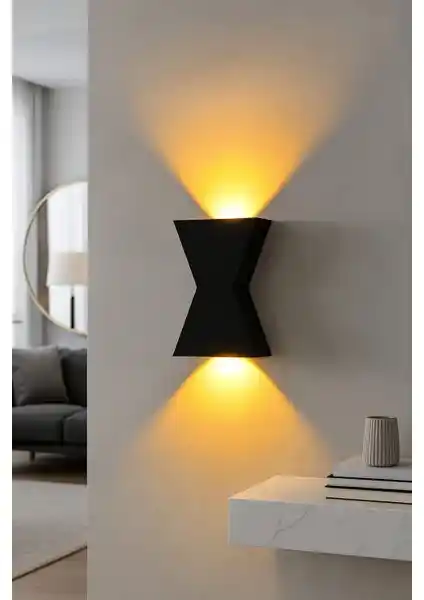 Laaysa 3D Tasarım Zaman Pilli Dekoratif Duvar Aynlatması Yenilikçi ve Çevreci Tasarım