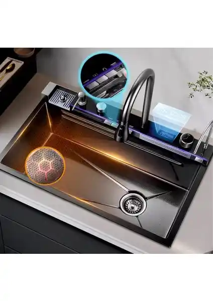 Lotus Tech 11 Akıllı Evye: Modern Tasarım ve Üstün Fonksiyonellik ile Mutfakta Yenilik