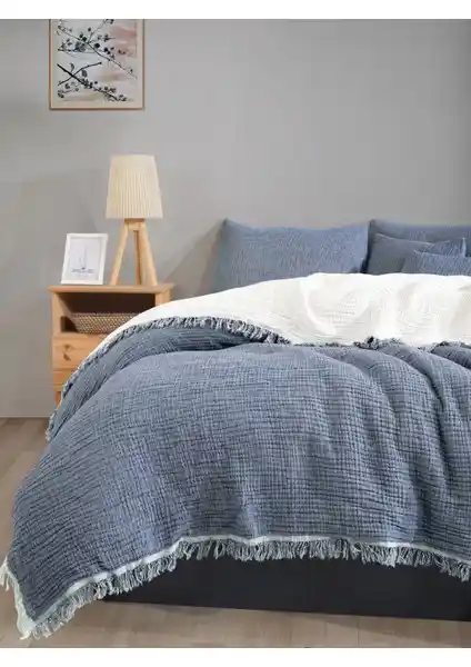 Luxtex 4 Kat Müslin Yatak Örtüsü: Çok Amaçlı, Sağlıklı ve Estetik Kullanım