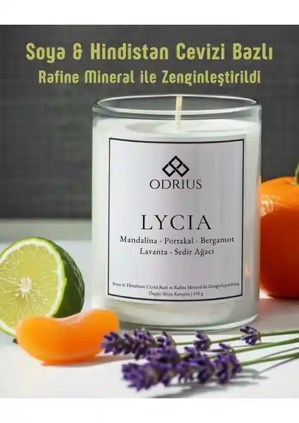 Lycia Kokulu Mum ile Doğal ve Ferahlatıcı Atmosfer Yaratmanın Yolları