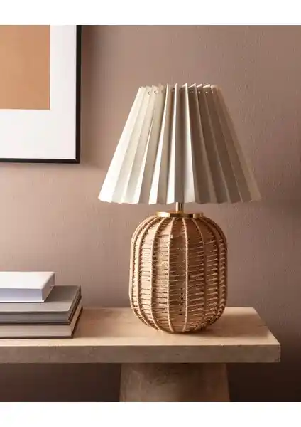 Madame Coco Castor Abajur ile Evinize Zarif ve Doğal Bir Aydınlatma Çözümü