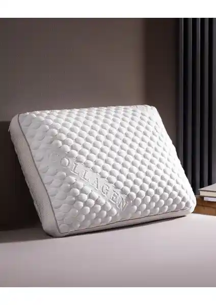 Madame Coco Colmar Visco Kolajen Yastık Ekru - Sağlıklı ve Konforlu Uyku İçin Yenilikçi Seçenek