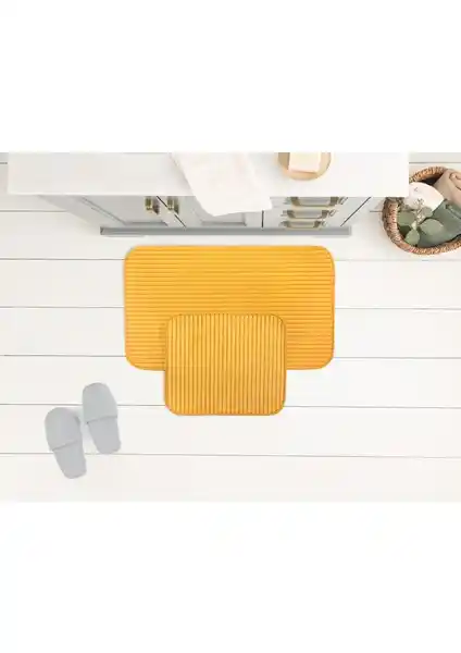 Madame Coco Mathılda 2'li Banyo Paspası: Şık ve Konforlu Kullanım İçin Ideal Tercih