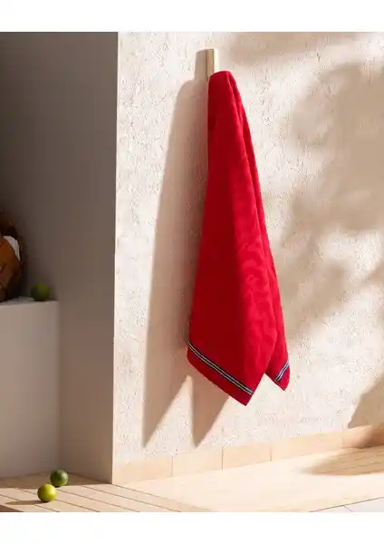 Madame Coco Sabır Pamuk Plaj Havlusu Renkli ve Yüksek Emicilikli Yaz Aksesuarı