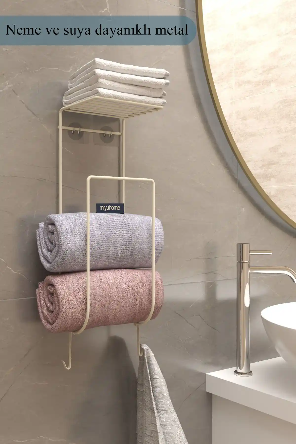 Metal Havluluklar ile Banyonuzda Modern ve Şık Dekorasyon Çözümleri